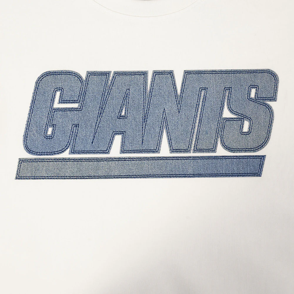 NFL NEW YORK GIANTS VARSITY BLUES MEN'S SJ TEE (LINEN) - Image 5
