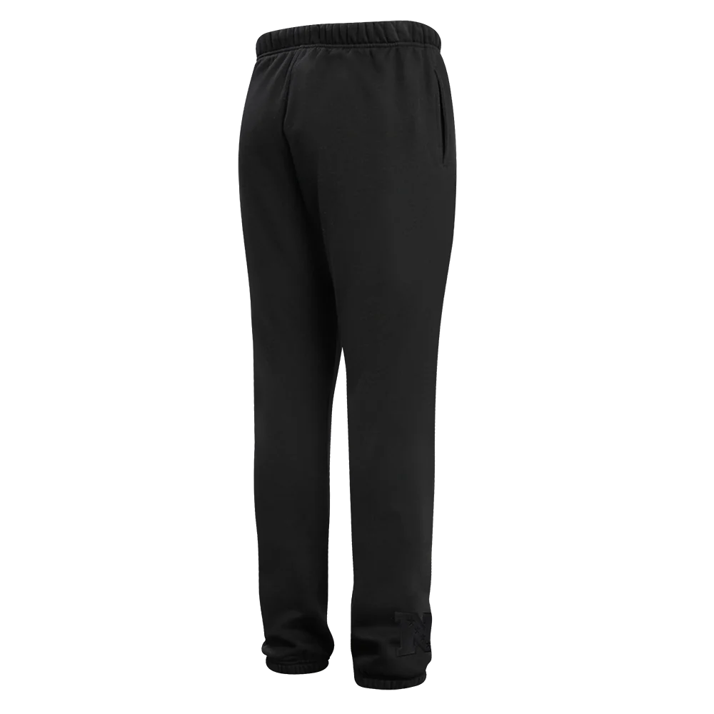 NFL NEW YORK GIANTS NEUTRAL FLEECE SWEATPANT (BLACK) - Image 3