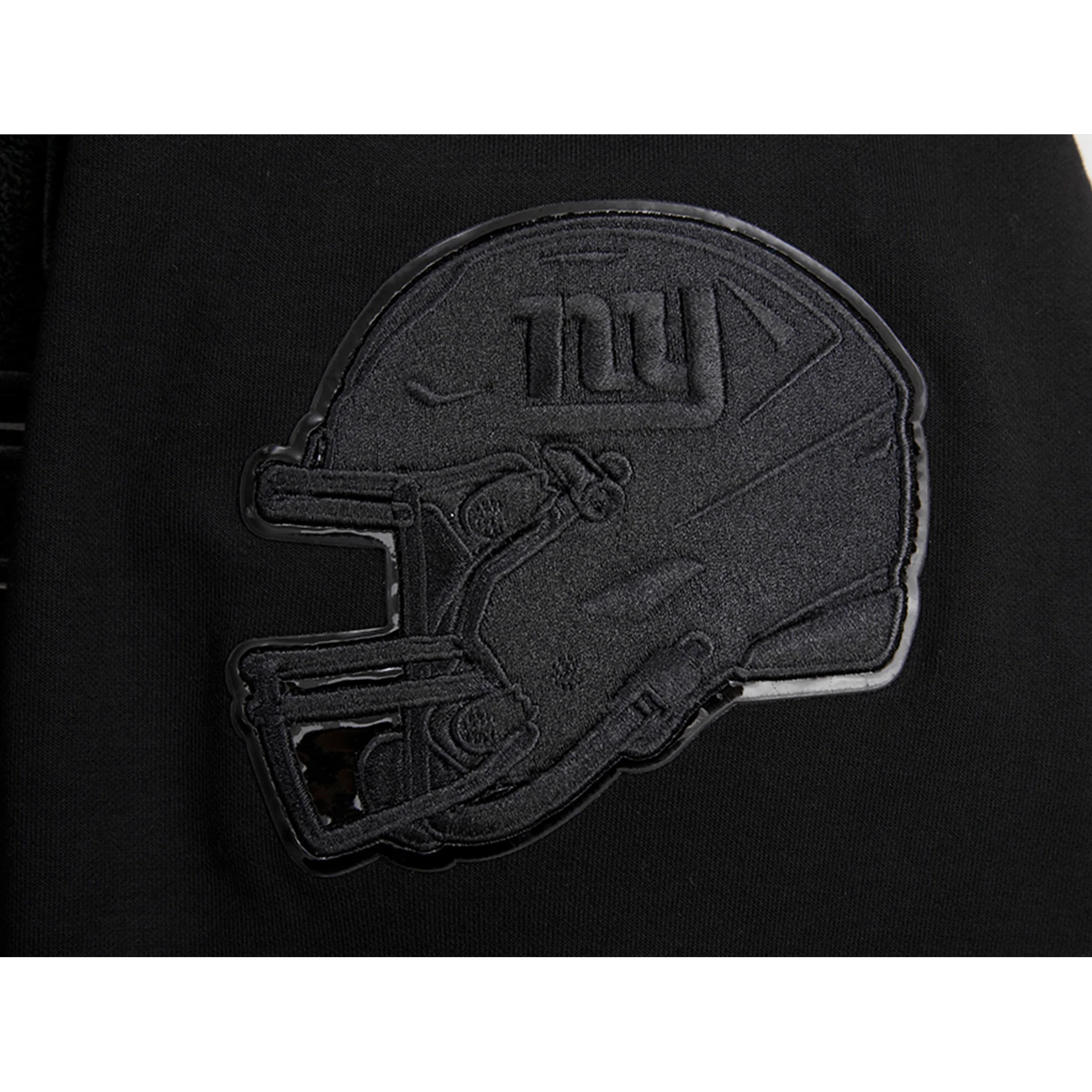 NFL NEW YORK GIANTS TRIPLE BLACK MEN'S DK FZ HOODIE (TRIPLE BLACK) - Image 15