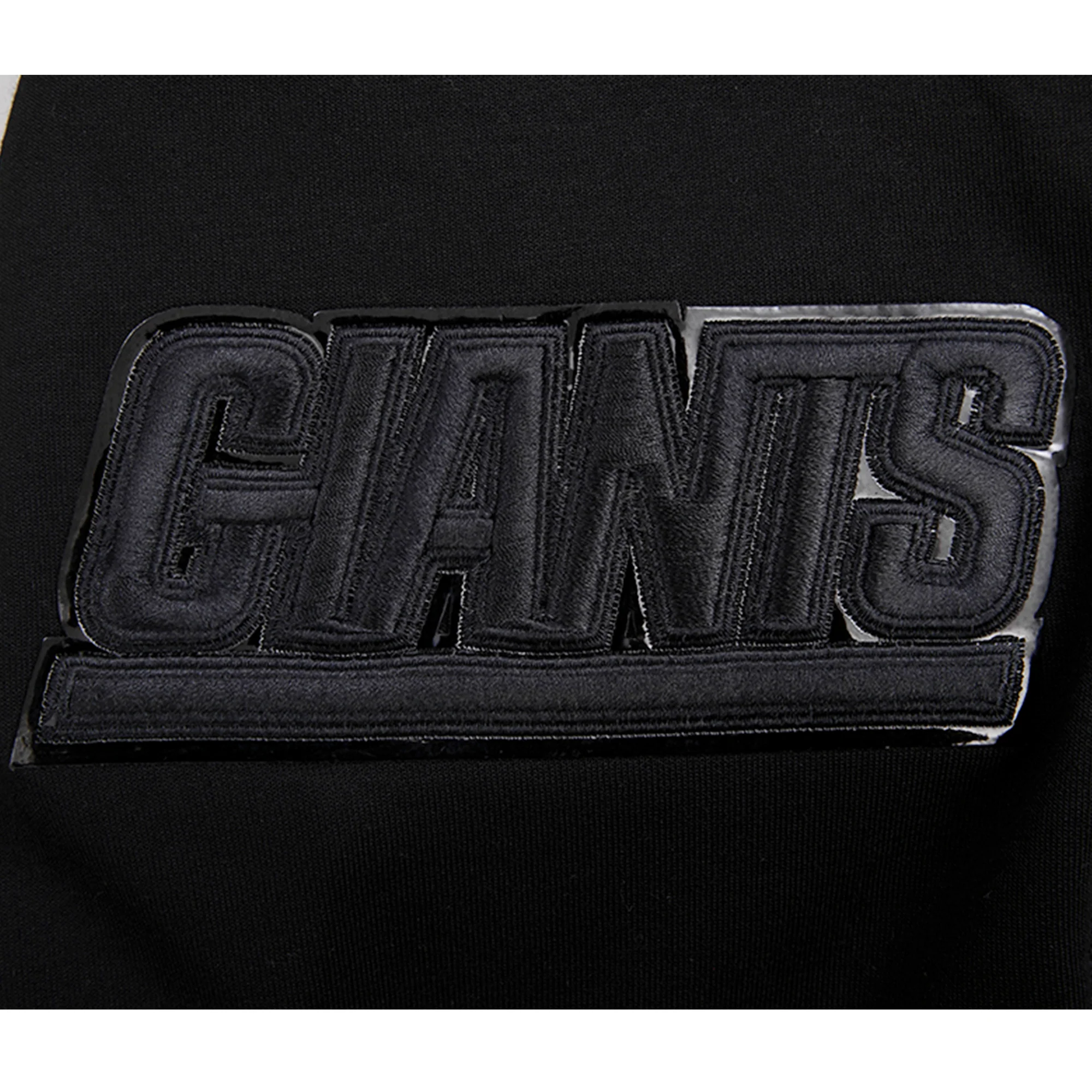 NFL NEW YORK GIANTS TRIPLE BLACK MEN'S DK FZ HOODIE (TRIPLE BLACK) - Image 16
