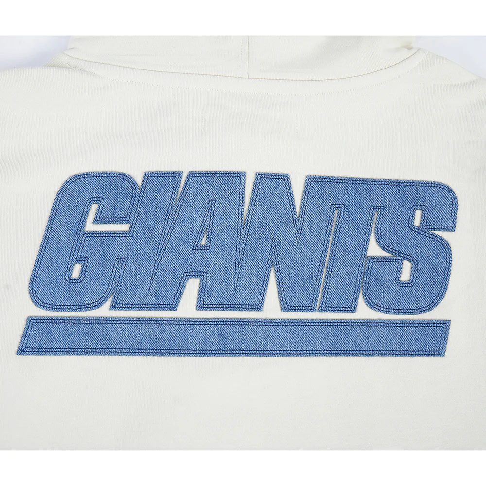 NFL NEW YORK GIANTS VARSITY BLUES PO HOODIE (LINEN) - Image 14