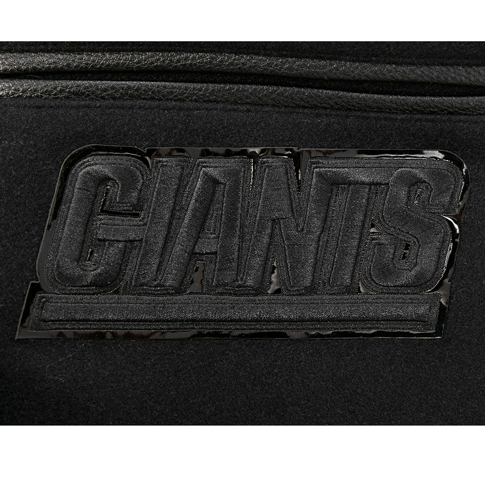 NFL NEW YORK GIANTS TRIPLE BLACK MEN'S WOOL VARSITY JACKET (TRIPLE BLACK MEN'S) - Image 12