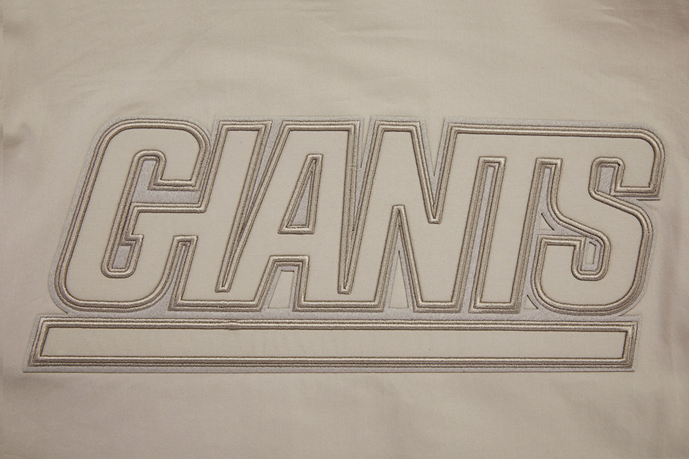 NFL NEW YORK GIANTS NEUTRAL TWILL JACKET (TAUPE) - Image 5