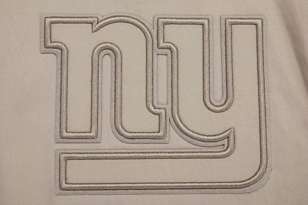 NFL NEW YORK GIANTS NEUTRAL TWILL JACKET (TAUPE) - Image 6