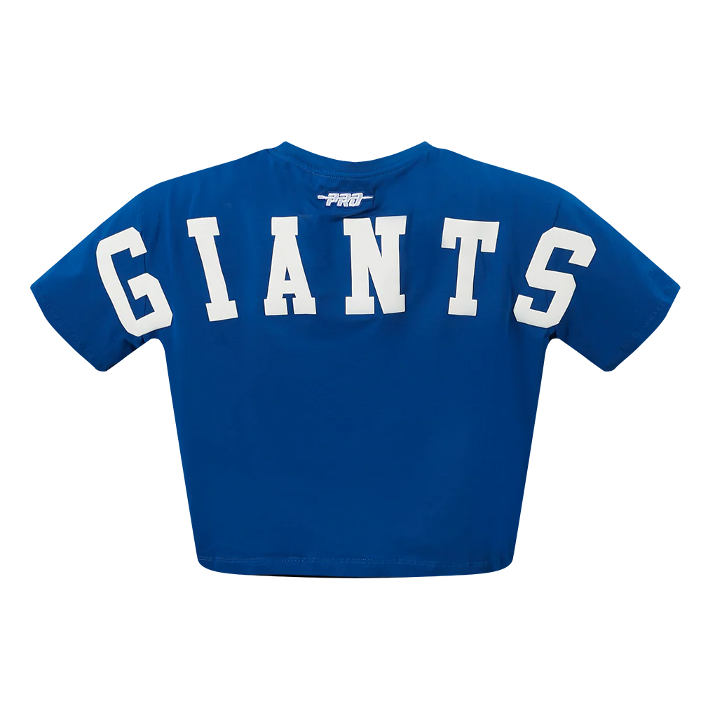NFL NEW YORK GIANTS WINGSPAN WOMEN'S SJ BOXY TEE (DODGER BLUE) - Image 7