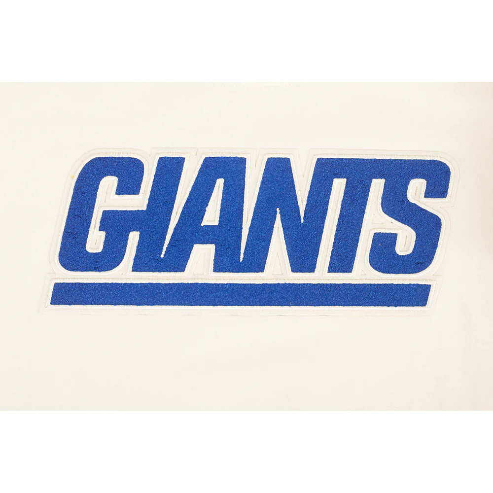 NFL NEW YORK GIANTS RETRO CLASSIC BIG BOY'S SS TEE (EGGSHELL) - Image 5