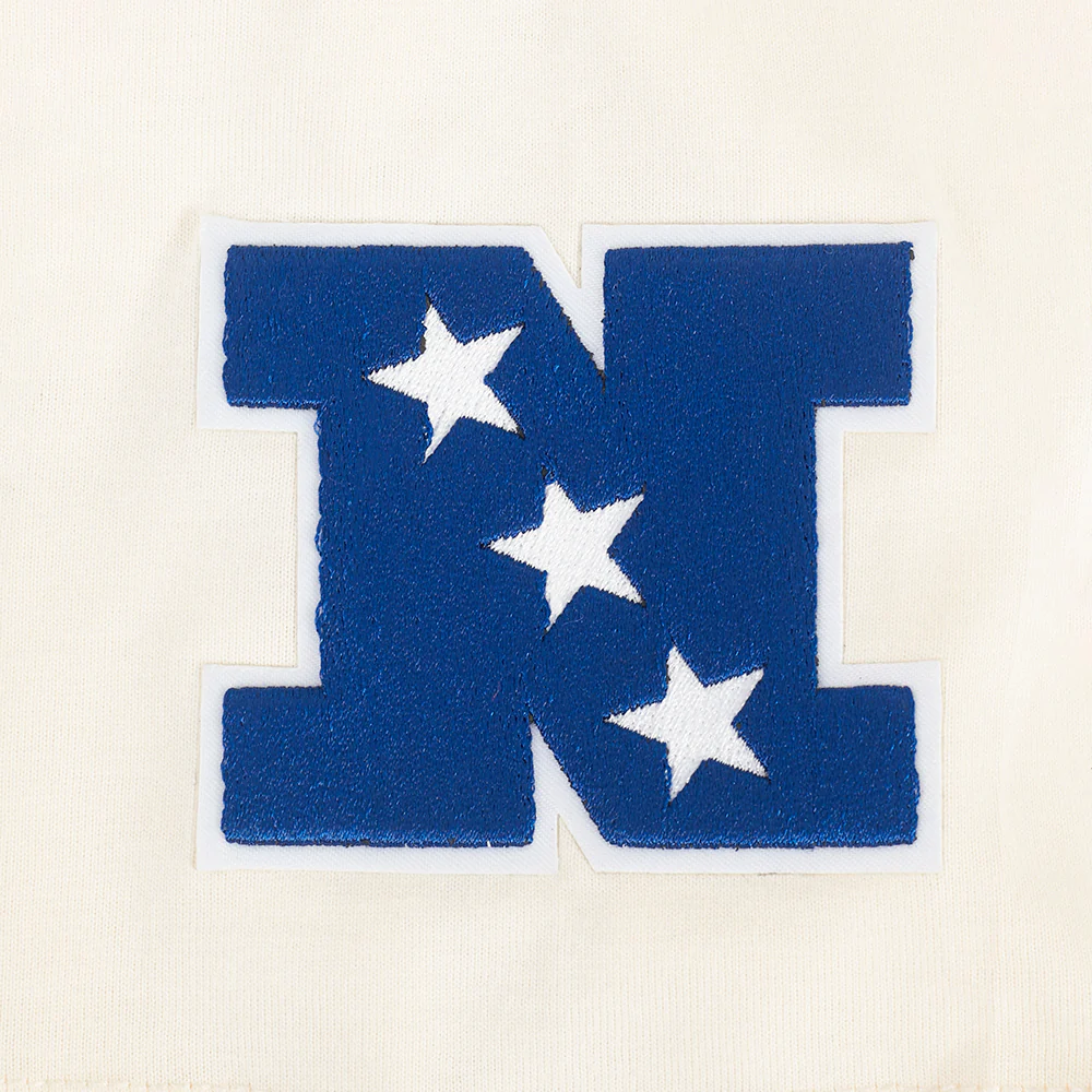 NFL NEW YORK GIANTS RETRO CLASSIC BIG BOY'S SS TEE (EGGSHELL) - Image 6