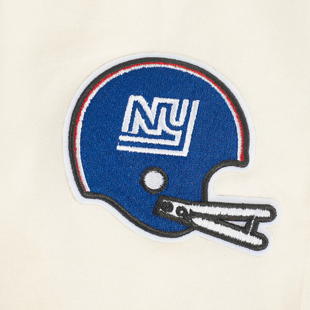 NFL NEW YORK GIANTS RETRO CLASSIC BIG BOY'S SS TEE (EGGSHELL) - Image 7
