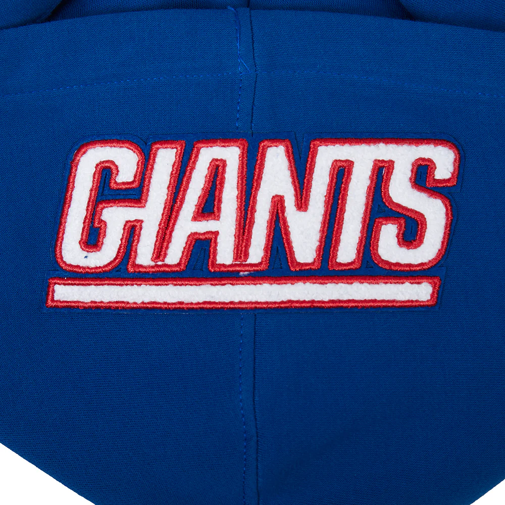 NFL NEW YORK GIANTS CLASSIC BIG BOYS FLEECE PULLOVER HOODIE (DODGER BLUE) - Image 6