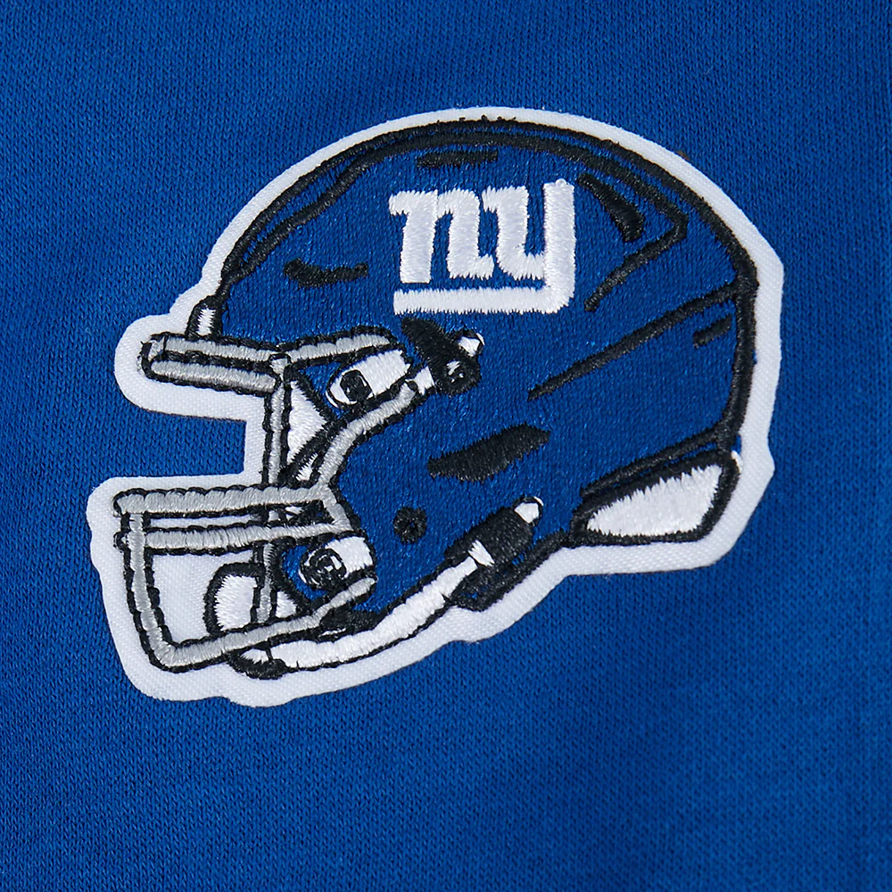 NFL NEW YORK GIANTS CLASSIC BIG GIRL'S FLC CREWNECK (DODGER BLUE) - Image 6