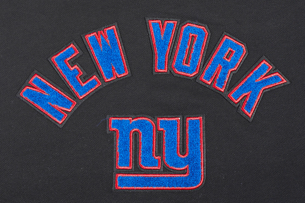 NFL NEW YORK GIANTS CLASSIC WOMEN'S CREWNECK (BLACK) - Image 5