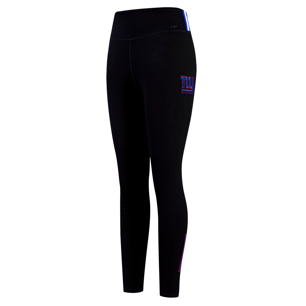 NFL NEW YORK GIANTS CLASSIC WOMEN'S JERSEY LEGGING (BLACK)