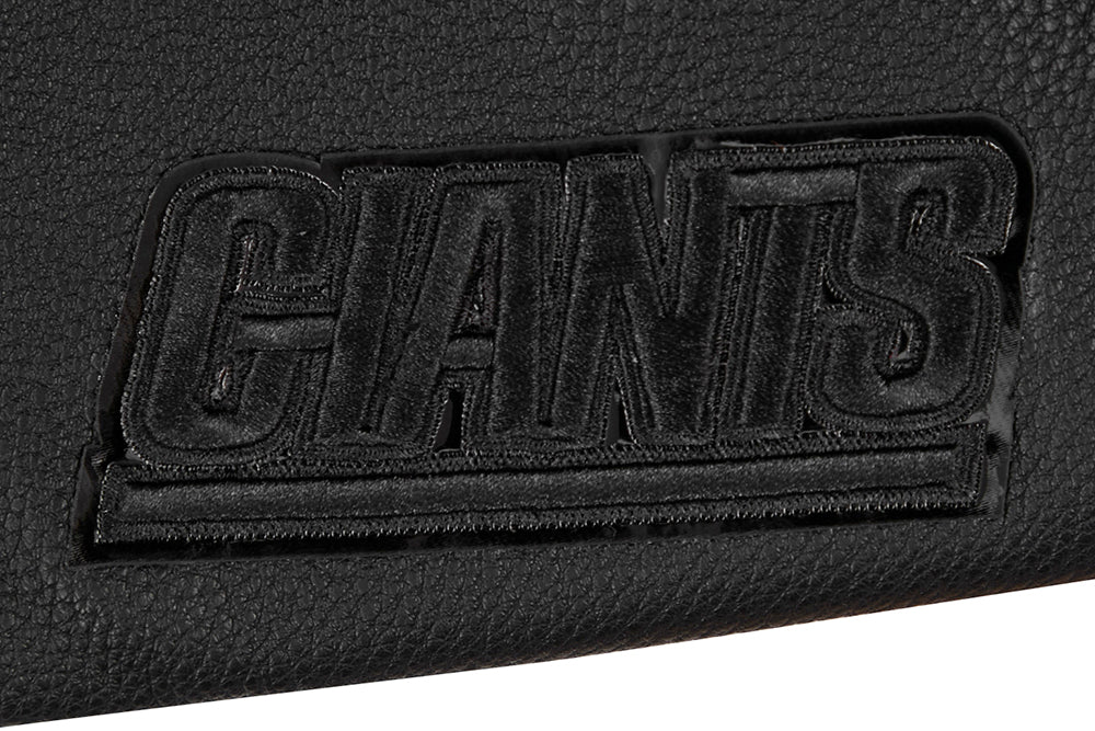 NFL NEW YORK GIANTS TRIPLE BLACK WOMEN'S WOOL VARSITY JACKET (TRIPLE BLACK WOMEN'S) - Image 7