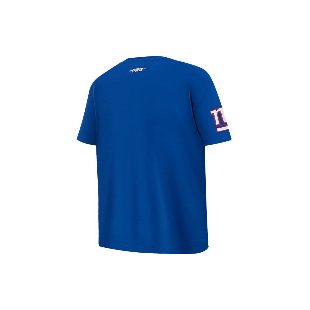 NFL NEW YORK GIANTS CLASSIC LITTLE BOY'S SS TEE (DODGER BLUE) - Image 4