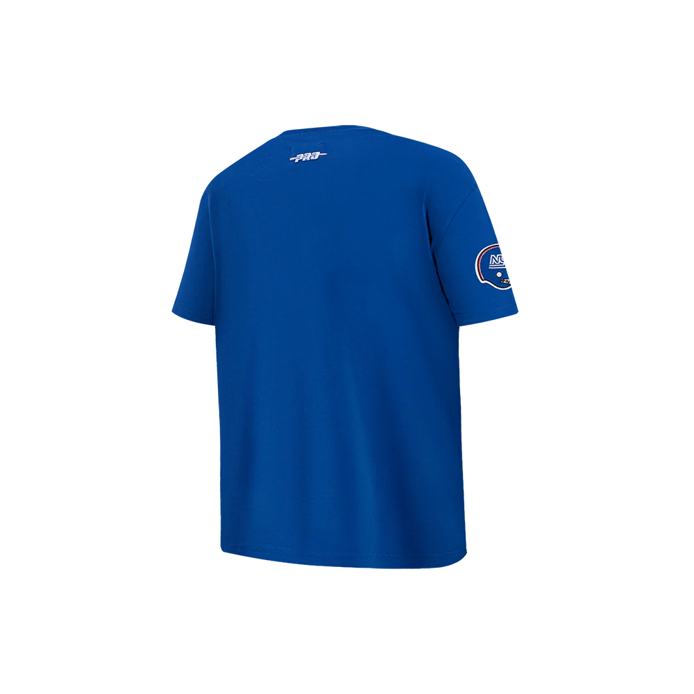 NFL NEW YORK GIANTS RETRO CLASSIC LITTLE BOYS SHORT SLEEVE TEE (DODGER BLUE) - Image 4