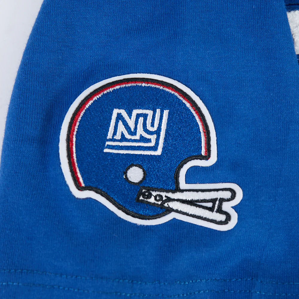 NFL NEW YORK GIANTS RETRO CLASSIC LITTLE BOYS SHORT SLEEVE TEE (DODGER BLUE) - Image 6