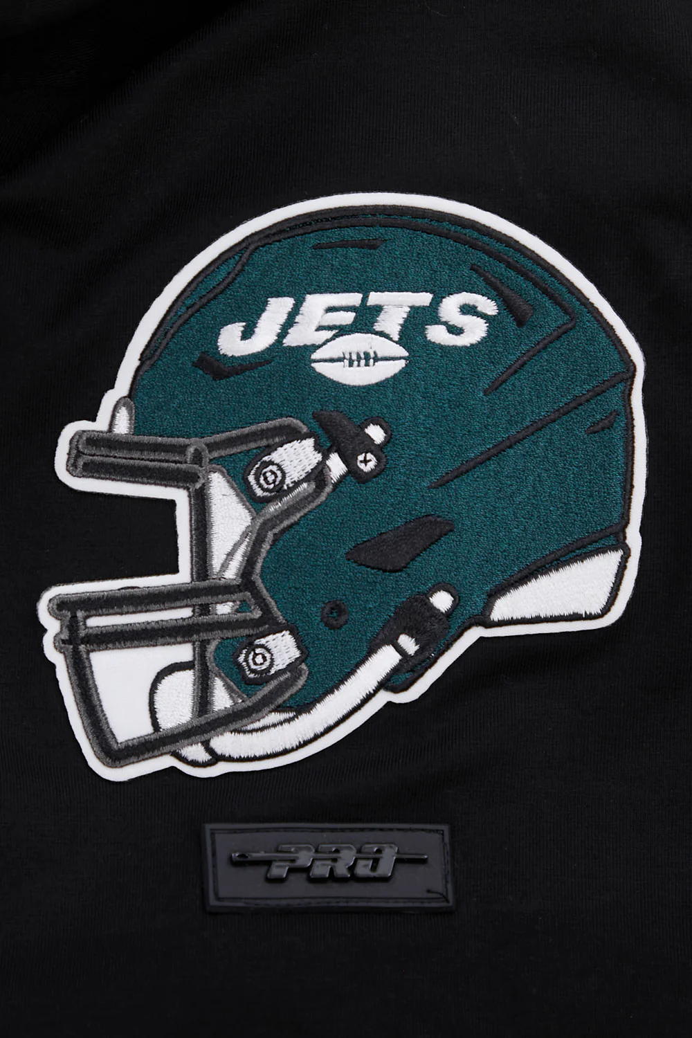 NFL NEW YORK JETS CLASSIC CHENILLE SINGLE JERSEY TEE (BLACK) - Image 7