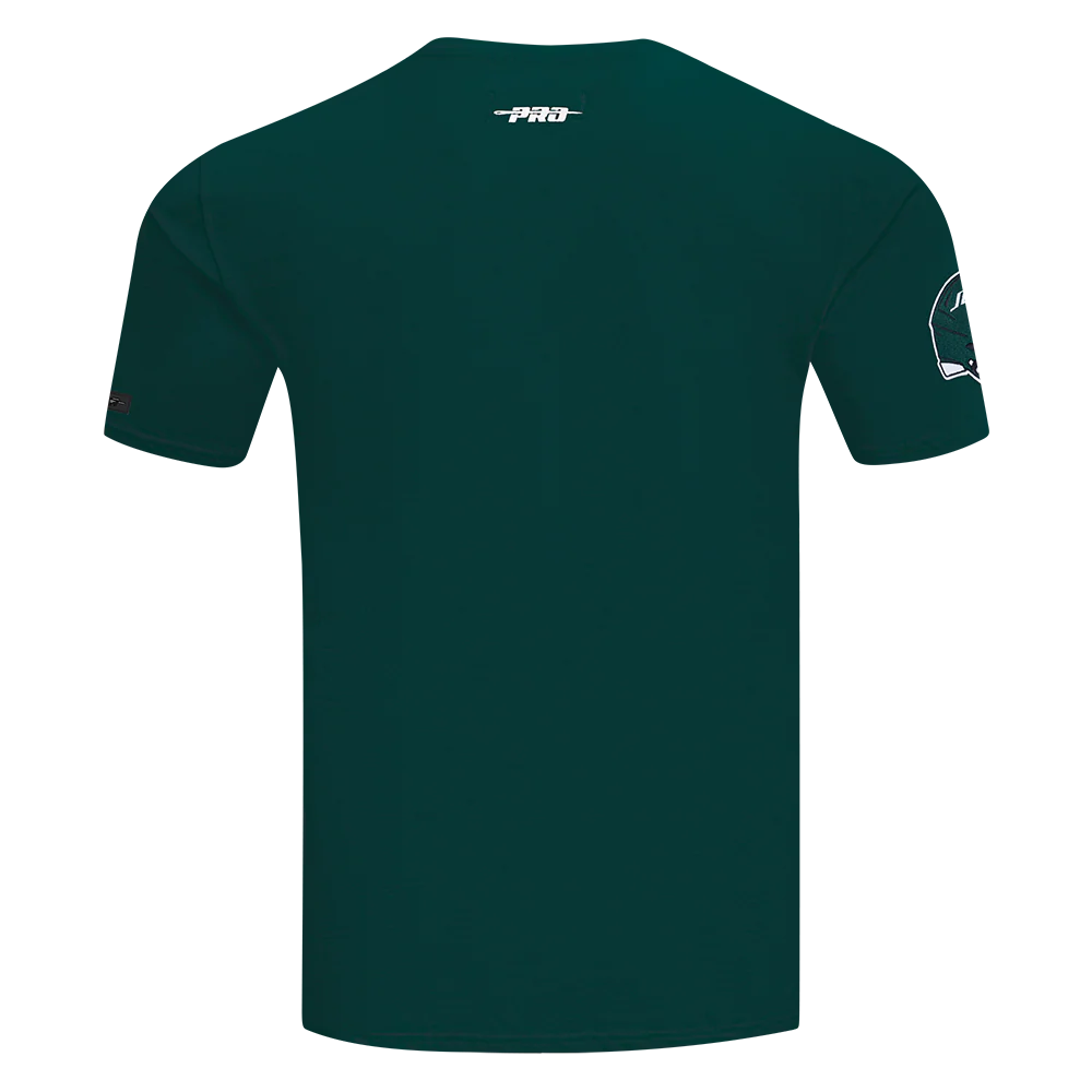 NFL NEW YORK JETS OLD ENGLISH MEN'S TEE (FOREST GREEN) - Image 3