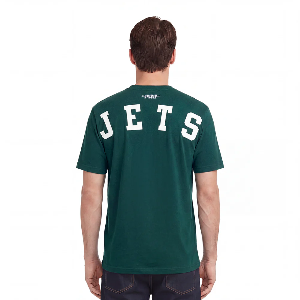 NFL NEW YORK JETS WINGSPAN MEN'S CJ DROP SHOULDER TEE (FOREST GREEN)