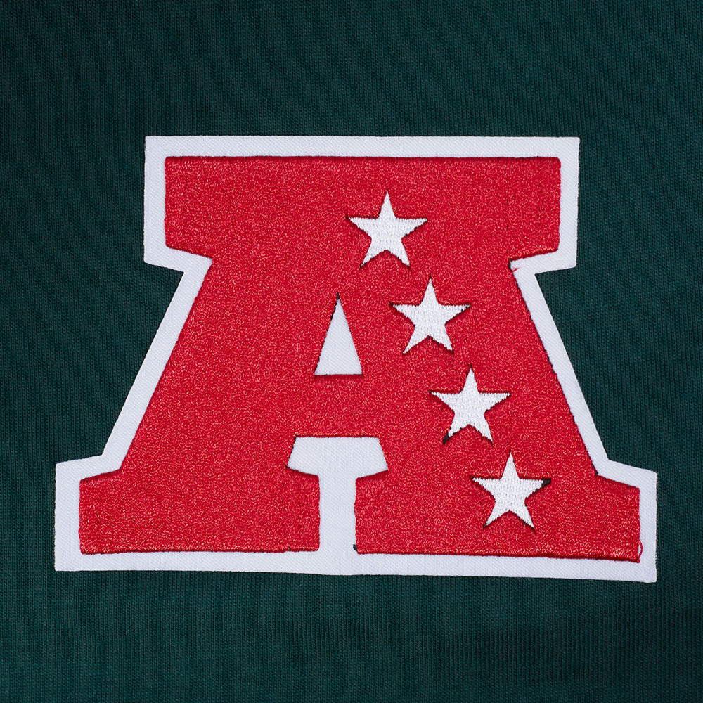 NFL NEW YORK JETS WINGSPAN MEN'S CJ DROP SHOULDER TEE (FOREST GREEN) - Image 8