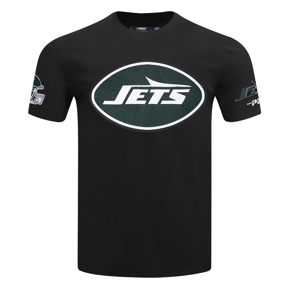 NFL NEW YORK JETS MASH UP MEN'S SJ TEE (BLACK)