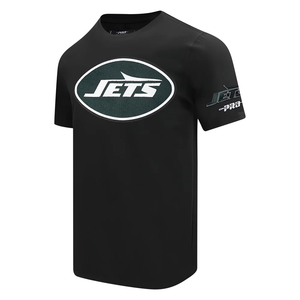NFL NEW YORK JETS MASH UP MEN'S SJ TEE (BLACK) - Image 2