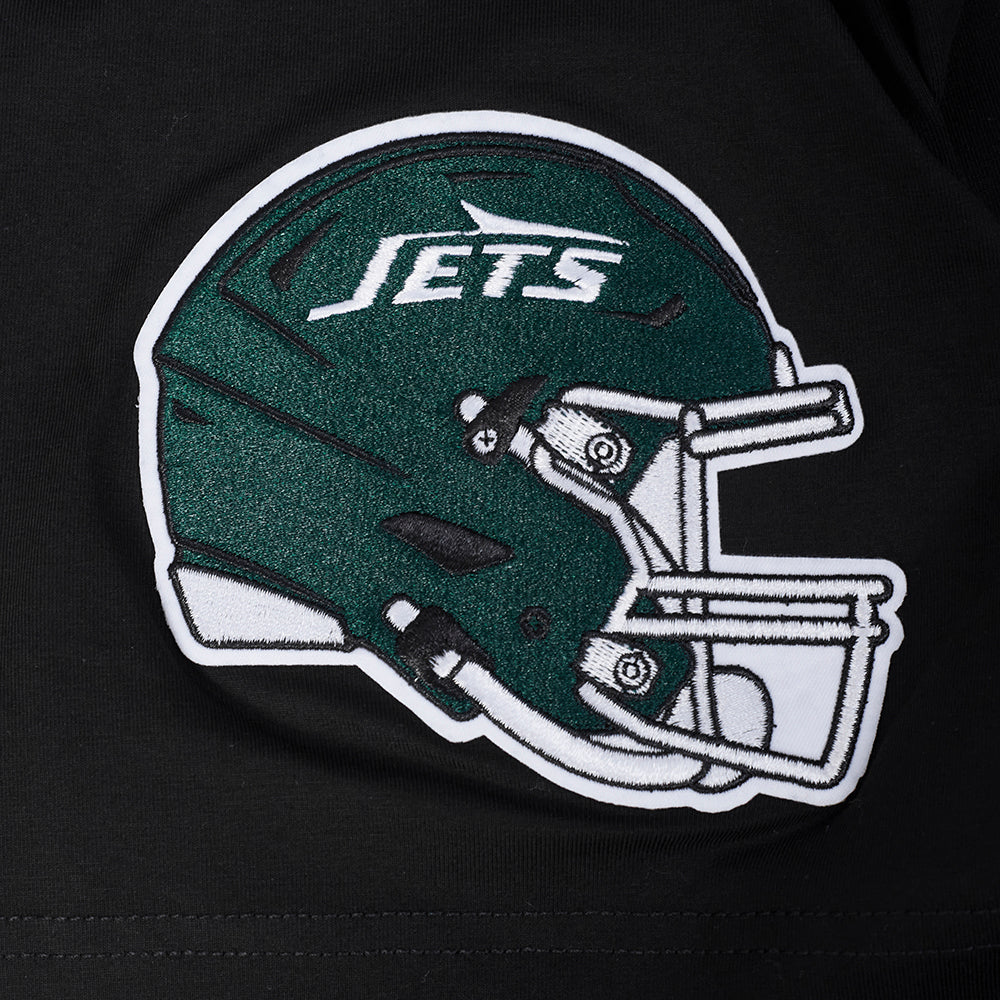 NFL NEW YORK JETS MASH UP MEN'S SJ TEE (BLACK) - Image 6