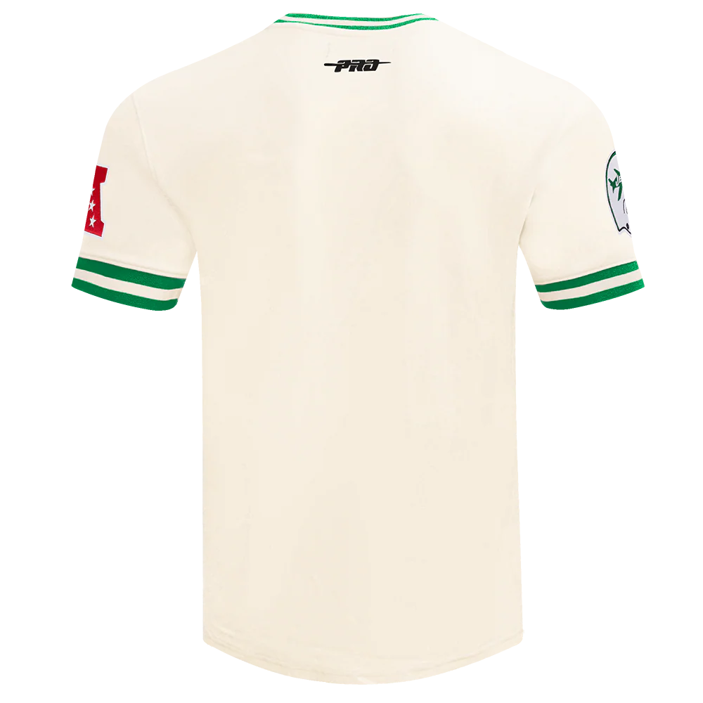 NFL NEW YORK JETS RETRO CLASSIC MEN'S TEE (EGGSHELL/ KELLY GREEN) - Image 3