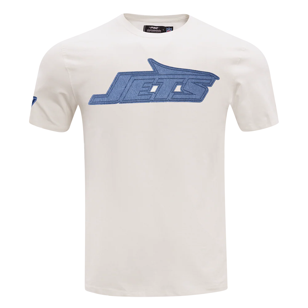 NFL NEW YORK JETS VARSITY BLUES MEN'S SJ TEE (LINEN) - Image 3
