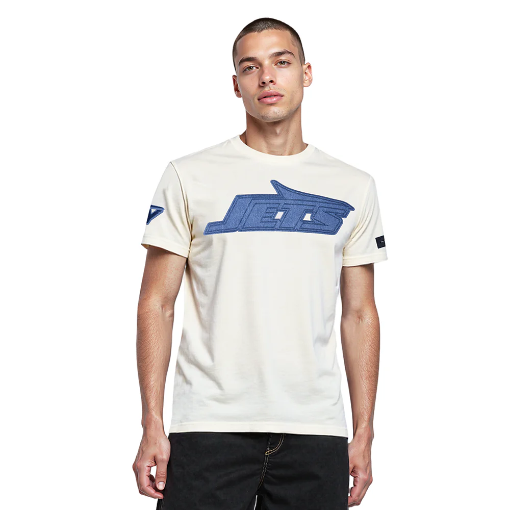 NFL NEW YORK JETS VARSITY BLUES MEN'S SJ TEE (LINEN) - Image 9