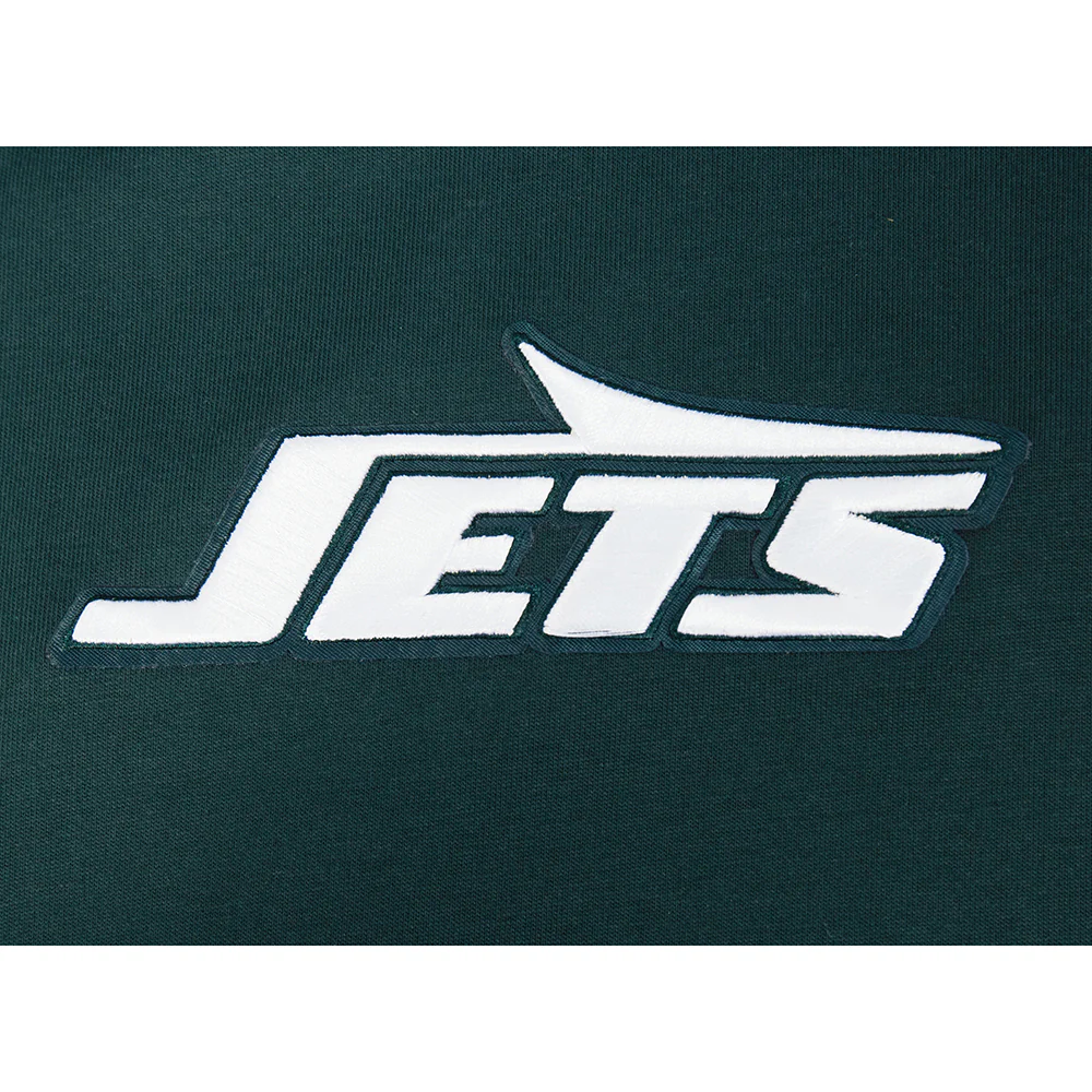 NFL NEW YORK JETS WINGSPAN MEN'S DROP SHOULDER LS TEE (FOREST GREEN) - Image 8