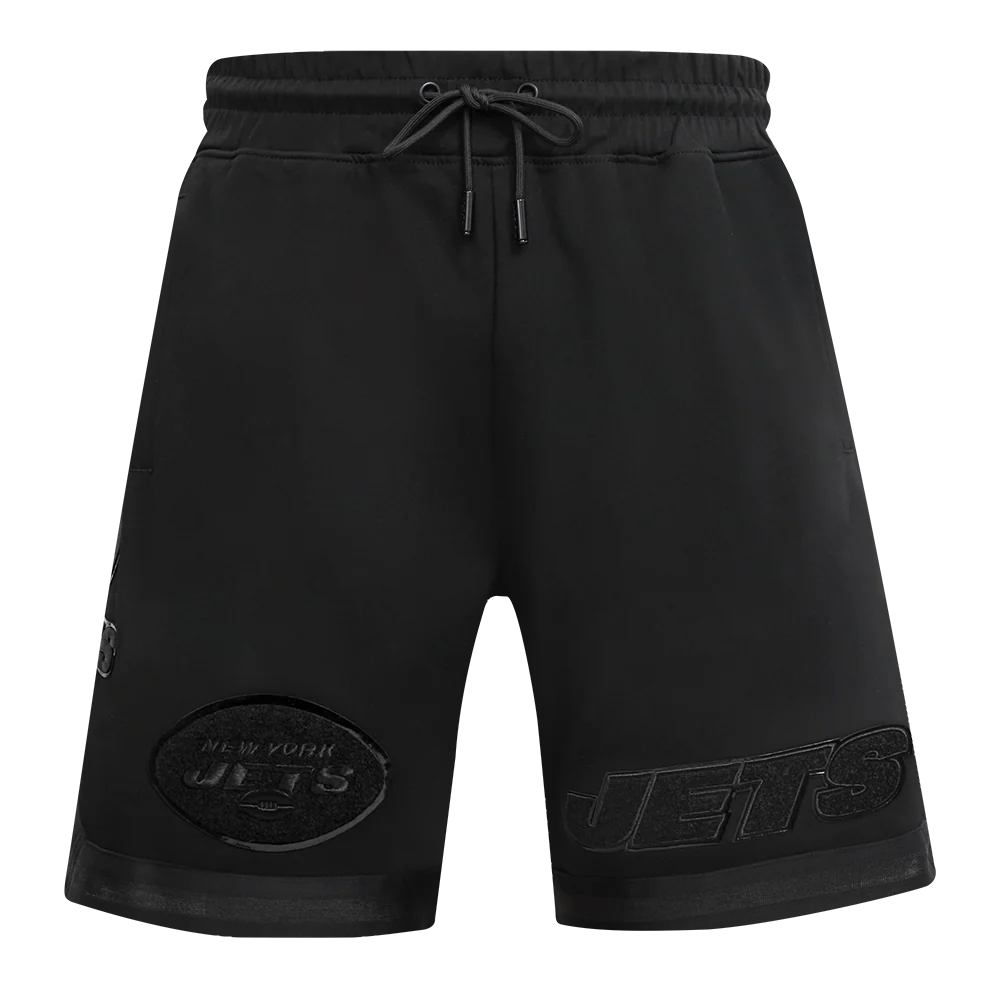 NFL NEW YORK JETS TRIPLE BLACK MEN'S DK SHORT (TRIPLE BLACK)