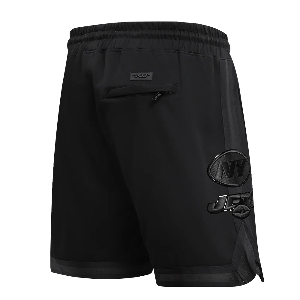 NFL NEW YORK JETS TRIPLE BLACK MEN'S DK SHORT (TRIPLE BLACK) - Image 3