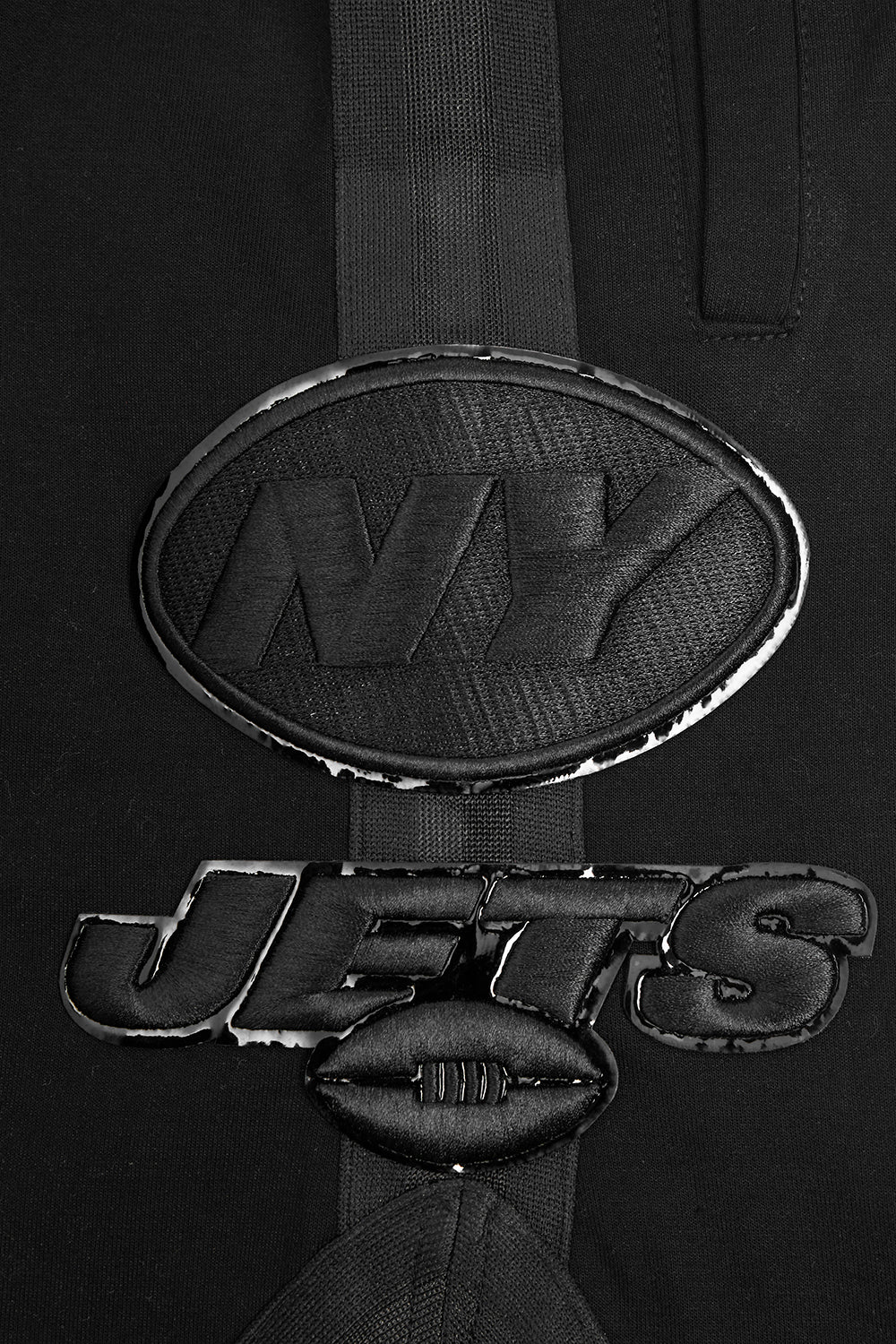 NFL NEW YORK JETS TRIPLE BLACK MEN'S DK SHORT (TRIPLE BLACK) - Image 5