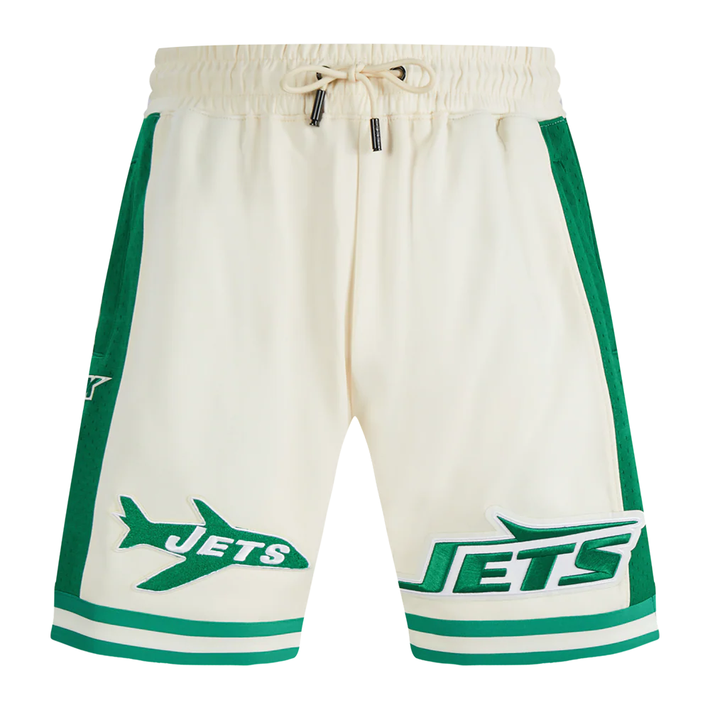 NFL NEW YORK JETS RETRO CLASSIC MEN'S 2.0 SHORT (EGGSHELL/ KELLY GREEN) - Image 2