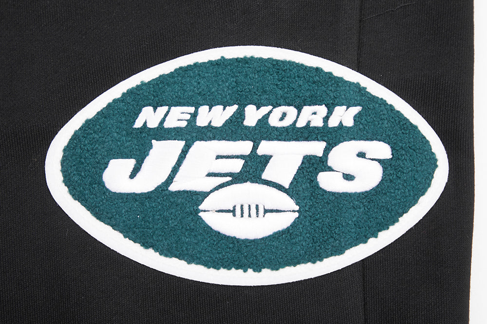 NFL NEW YORK JETS MASHUP MEN'S RIB SWEATPANT (BLACK) - Image 6