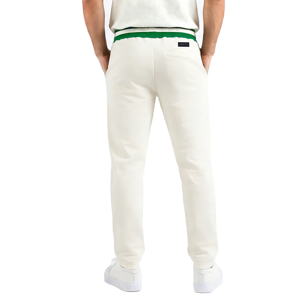 NFL NEW YORK JETS RETRO CLASSIC MEN'S SWEATPANT (EGGSHELL/ KELLY GREEN) - Image 2