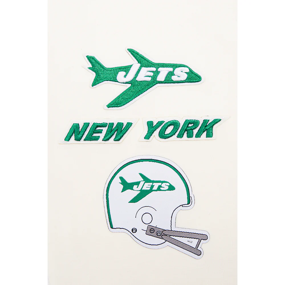 NFL NEW YORK JETS RETRO CLASSIC MEN'S SWEATPANT (EGGSHELL/ KELLY GREEN) - Image 6