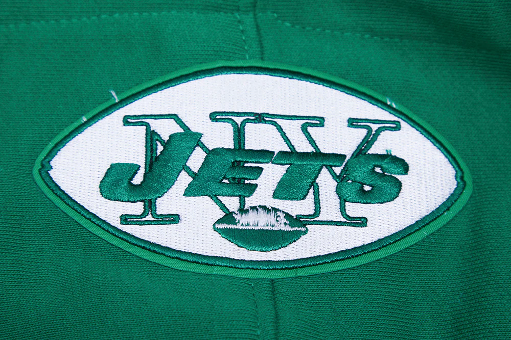 NFL NEW YORK JETS RETRO CLASSIC MEN'S PULLOVER HOODIE (KELLY GREEN) - Image 8