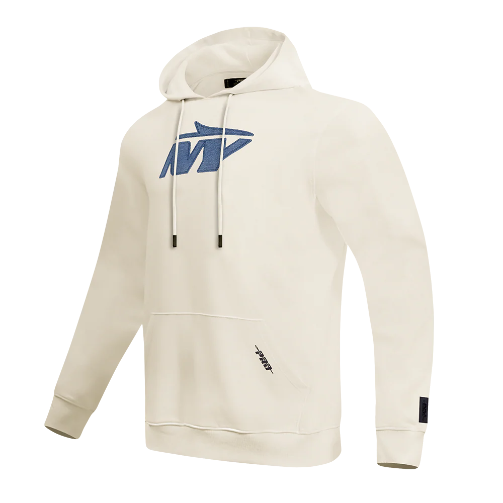 NFL NEW YORK JETS VARSITY BLUES MEN'S FLC PO HOODIE (LINEN) - Image 11