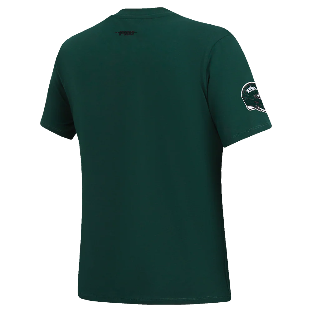 NFL NEW YORK JETS CLASSIC WOMEN'S SJ SLIM FIT TEE (FOREST GREEN) - Image 4