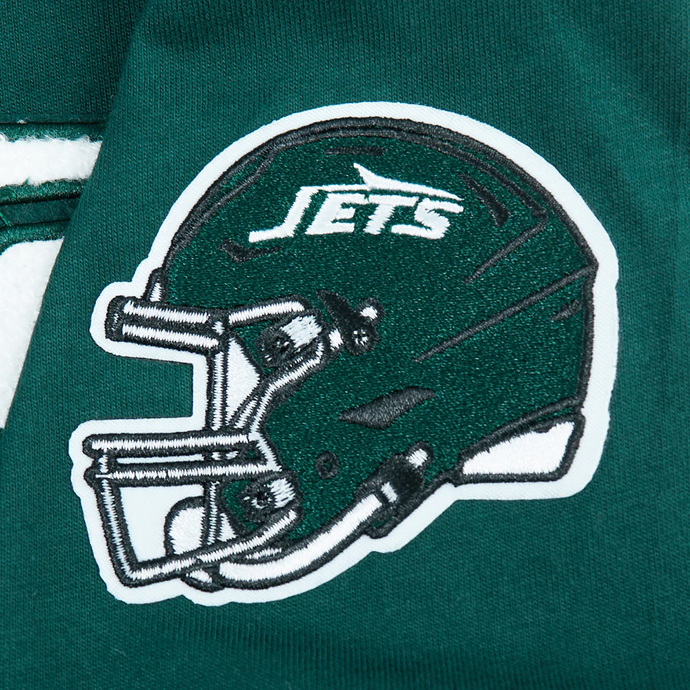 NFL NEW YORK JETS CLASSIC CHENILLE BIG BOY'S SS TEE (FOREST GREEN) - Image 7