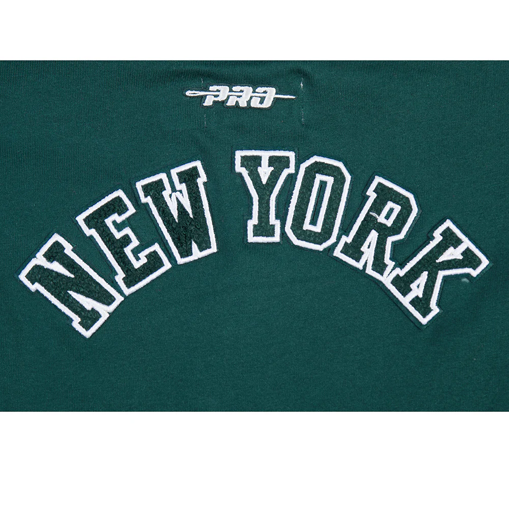 NFL NEW YORK JETS CLASSIC BIG GIRLS SHORT SLEEVE BOXY TEE (FOREST GREEN) - Image 5