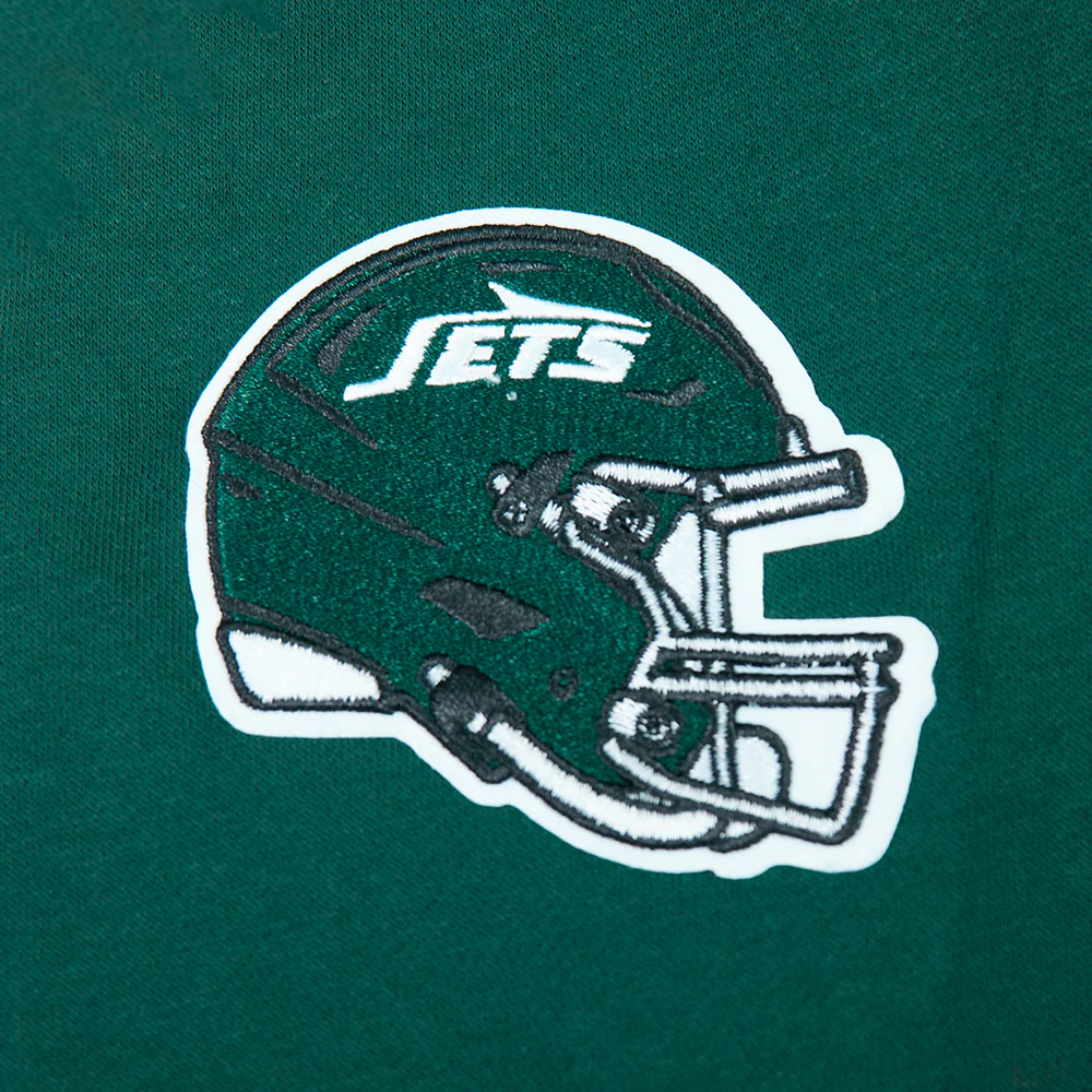 NFL NEW YORK JETS CLASSIC LITTLE BOY'S FLC FZ HOODIE (FOREST GREEN) - Image 7