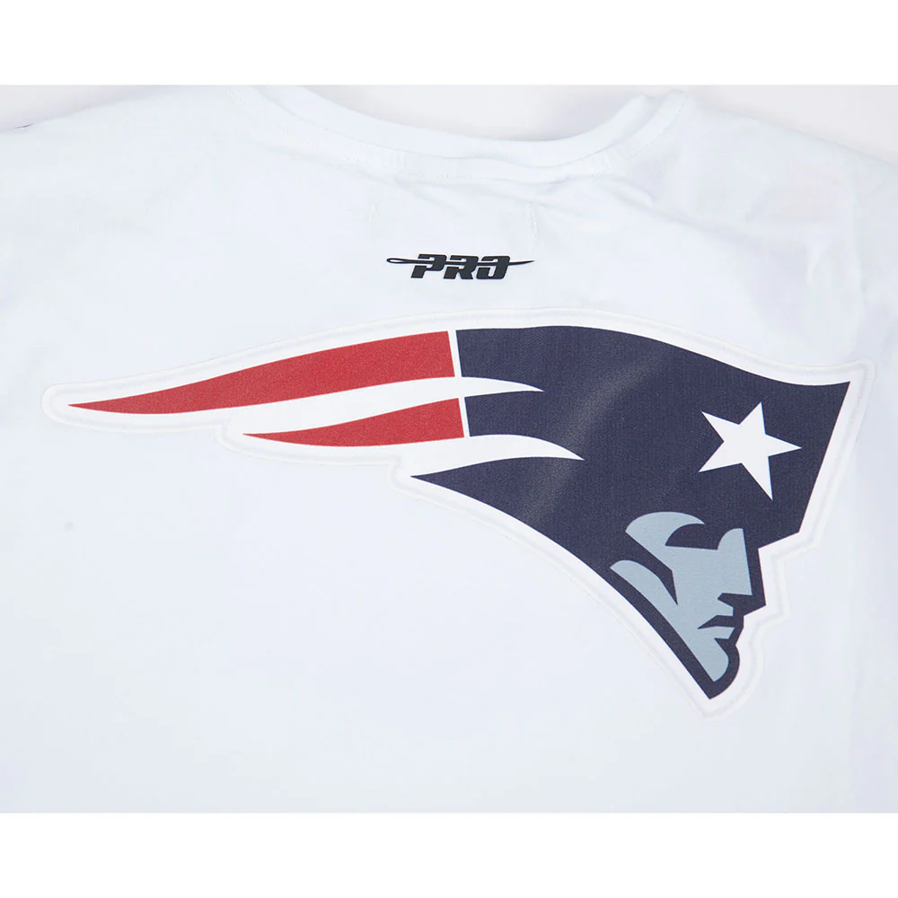 NFL NEW ENGLAND PATRIOTS CLASSIC MESH SJ STRIPED TEE (WHITE/MIDNIGHT NAVY) - Image 7