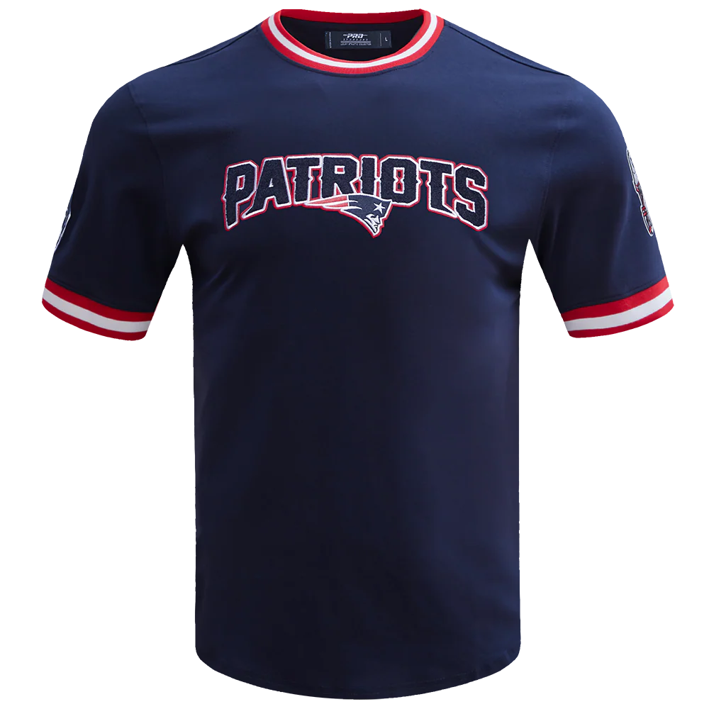 NFL NEW ENGLAND PATRIOTS CLASSIC CHENILLE TEE (MIDNIGHT NAVY)
