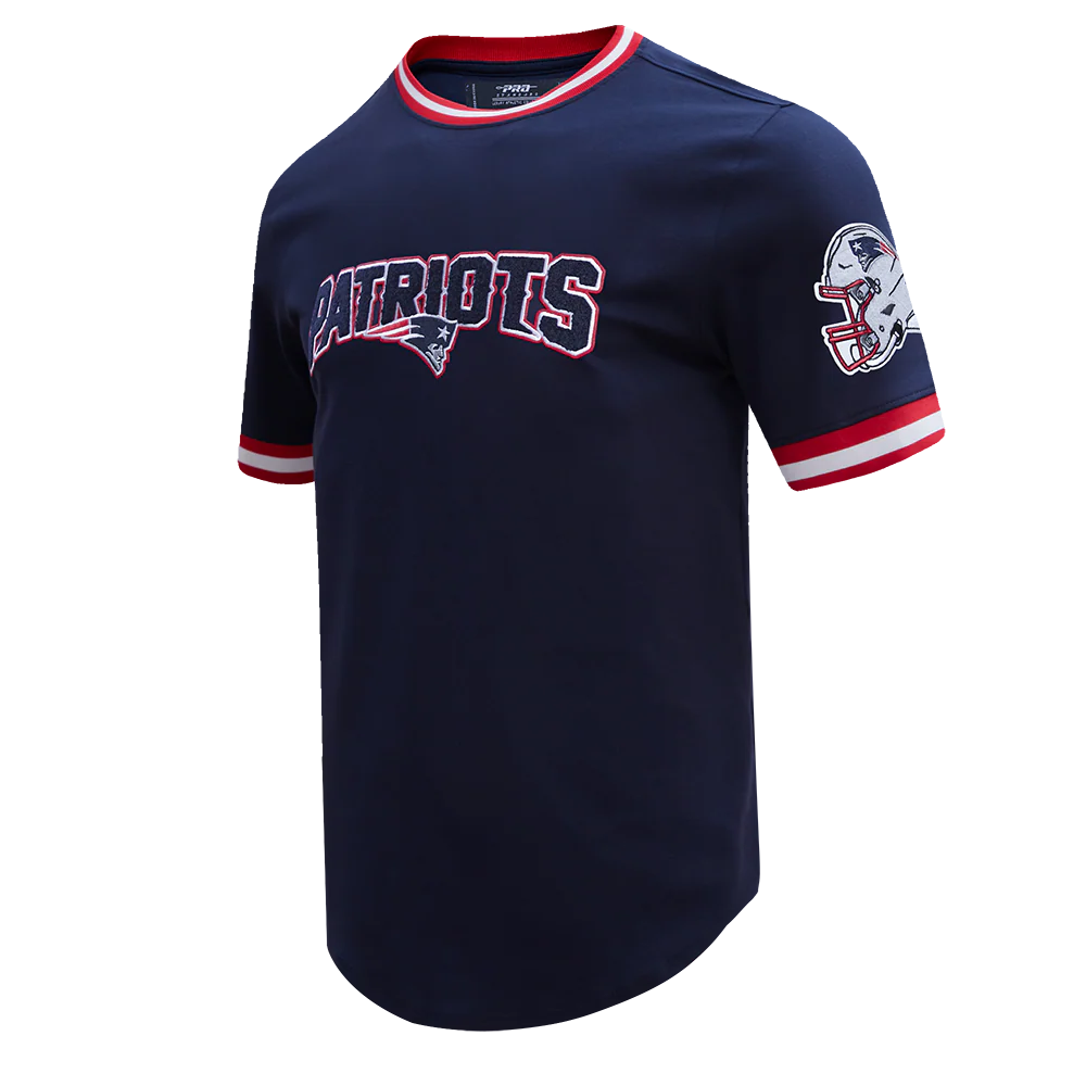 NFL NEW ENGLAND PATRIOTS CLASSIC CHENILLE TEE (MIDNIGHT NAVY) - Image 2