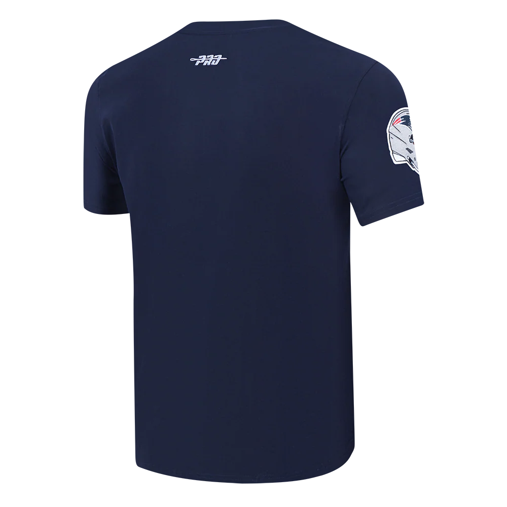 NFL NEW ENGLAND PATRIOTS MASHUP MEN'S TEE (MIDNIGHT NAVY) - Image 4
