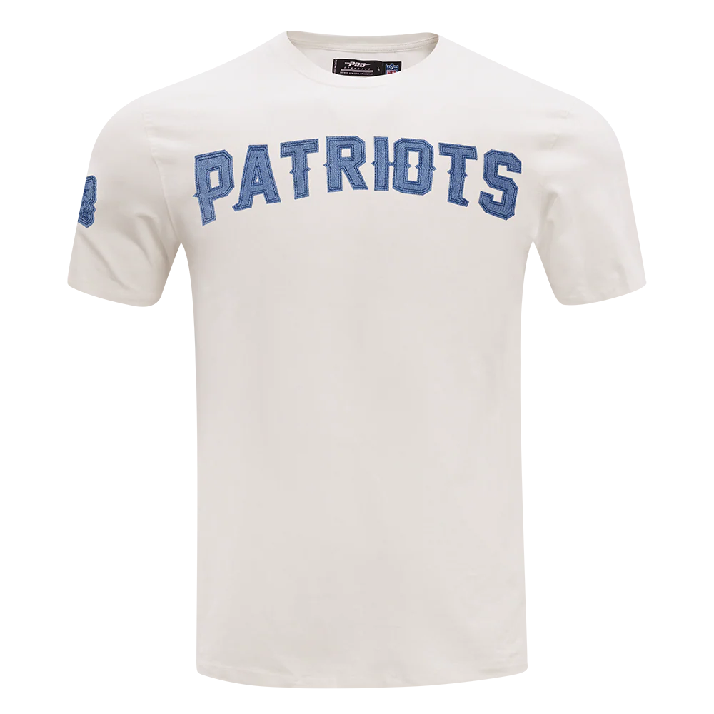 NFL NEW ENGLAND PATRIOTS VARSITY BLUES MEN'S SJ TEE (LINEN) - Image 3