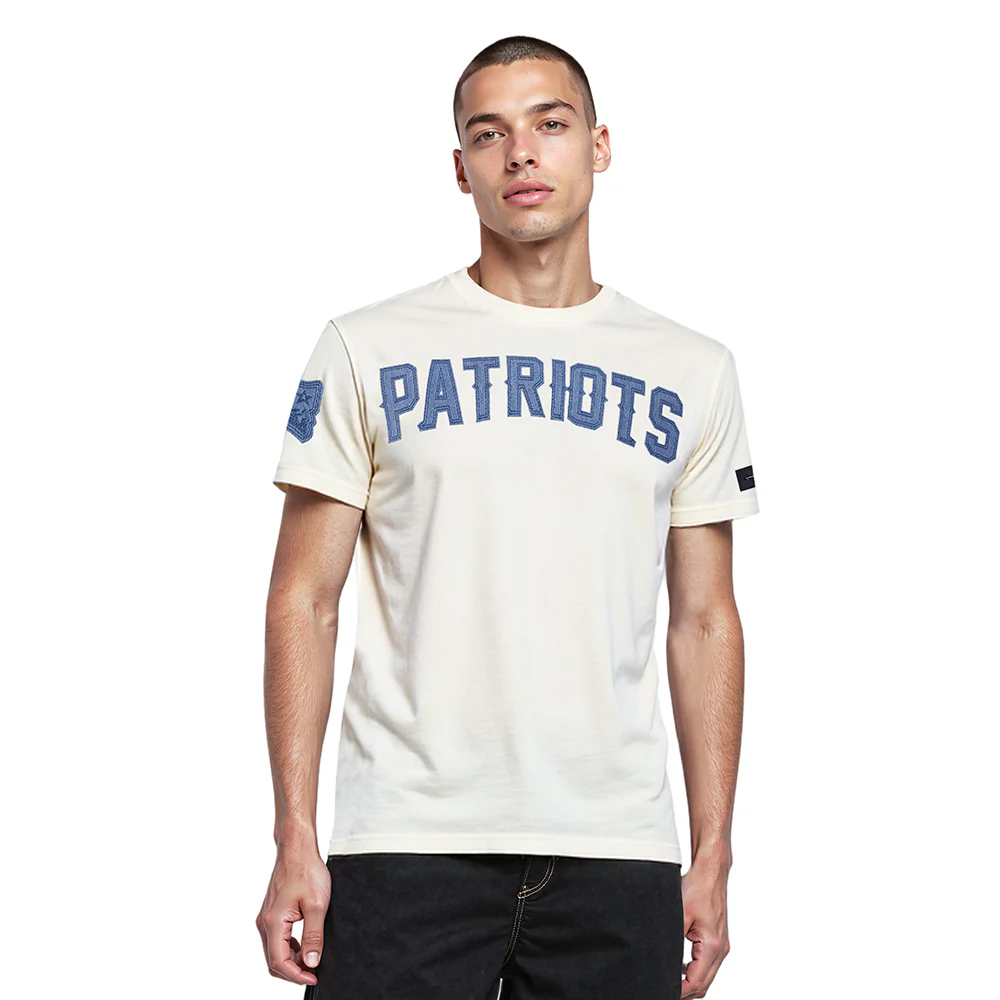 NFL NEW ENGLAND PATRIOTS VARSITY BLUES MEN'S SJ TEE (LINEN) - Image 9